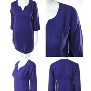 Boden Dresses - BODEN LINEN LONG SLEEVE KNEE LENGTH TUNIC DRESS Boden Dresses - BODEN LINEN LONG SLEEVE KNEE LENGTH TUNIC DRESS