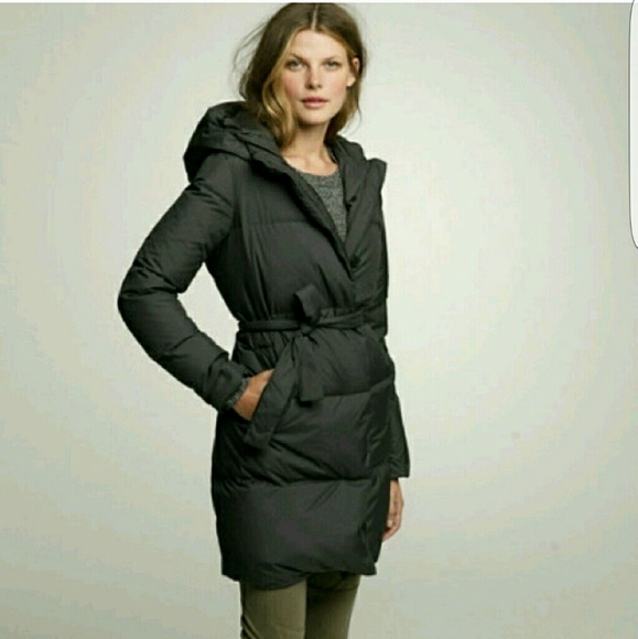 J Crew Long Maribel Puffer