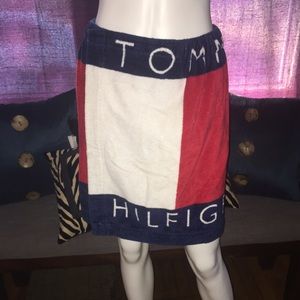 Tommy Hilfiger towel skirt