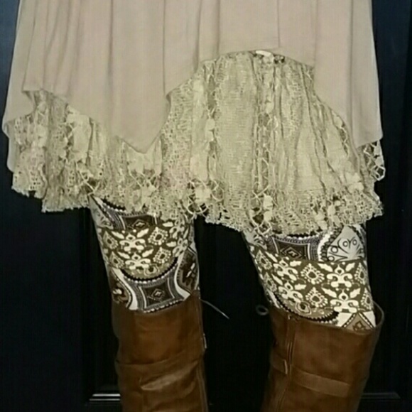 LAST 1🍁Knit Lace Hem Extender 🍂 PLUS SIZE - Picture 2 of 8