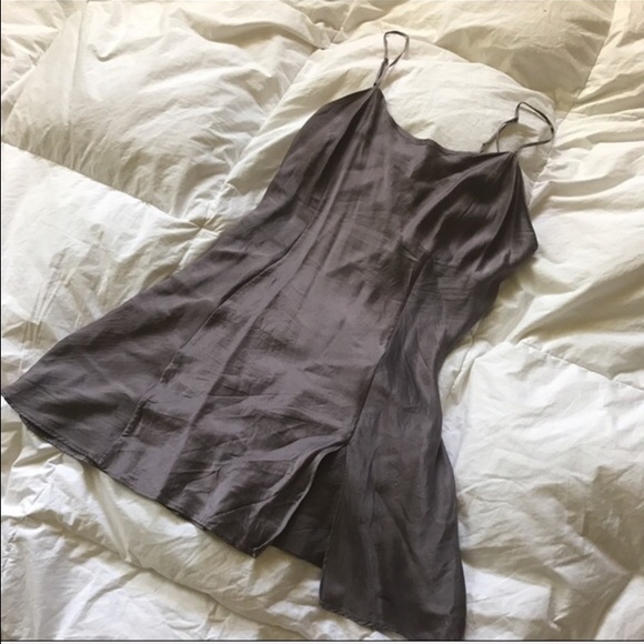 Silk slip dress