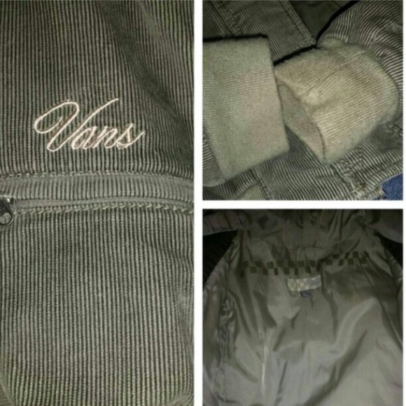 Army Green VANS Jacket Hoodie