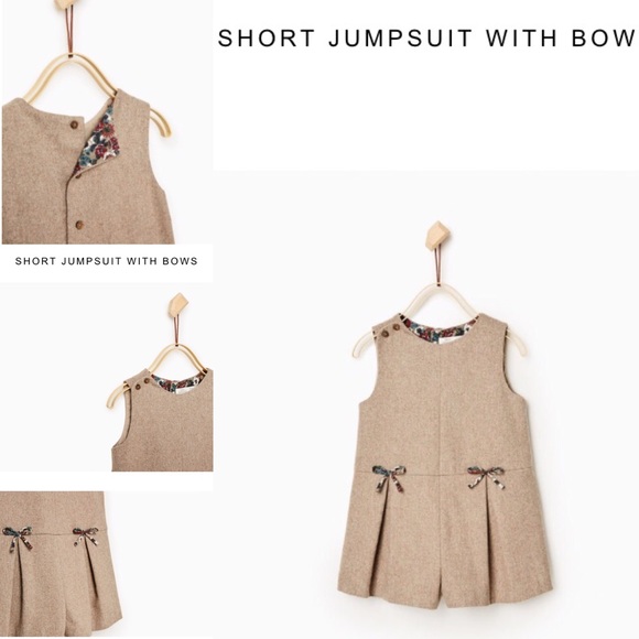 Zara short jumpsuit