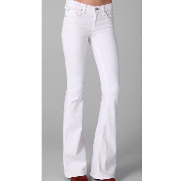 Rag & Bone high rise flare jeans