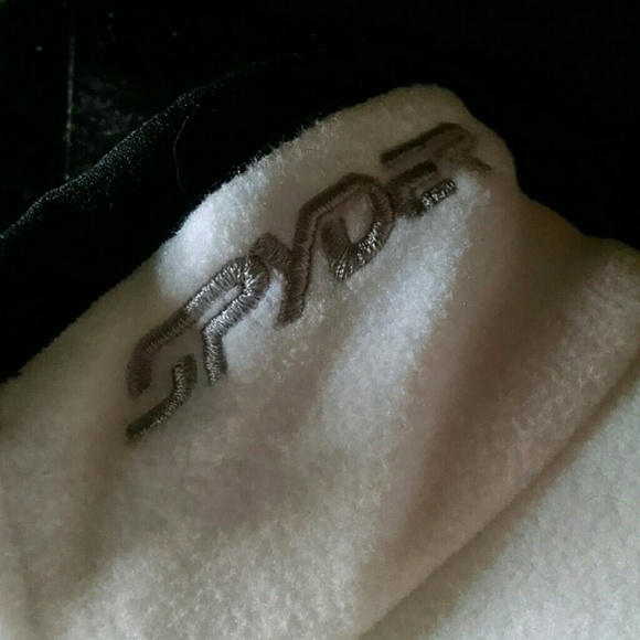 Spyder white fleece top NEW size small - Picture 4 of 4