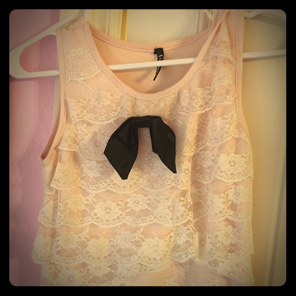 Lace tank top