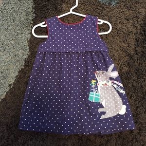 Baby Boden 3-6m corduroy dress