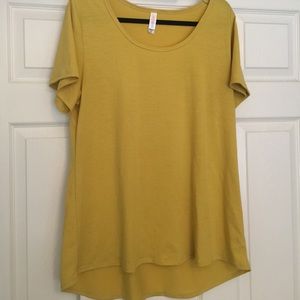 Mustard LulaRoe Classic T