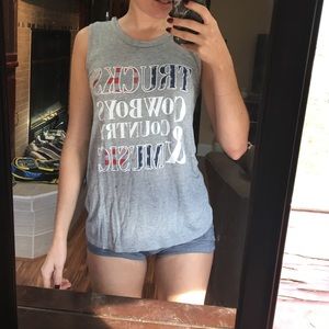 Country Music Muscle Tee