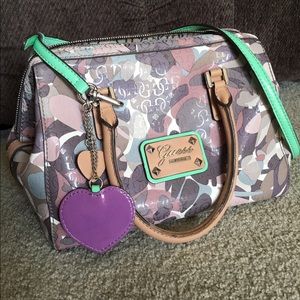 Guess multicolor handbag
