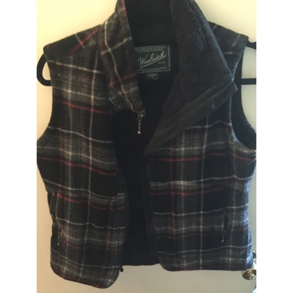 Woolrich Plaid Vest