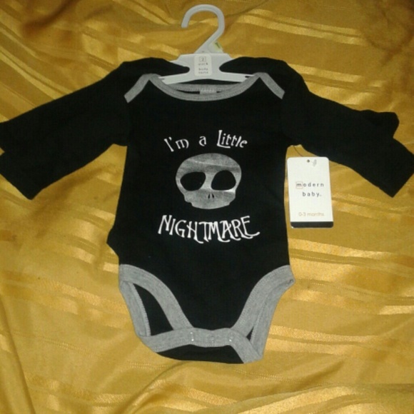 Modern Baby 2 Pack Bany Bodysuits Sz 0-3 Months