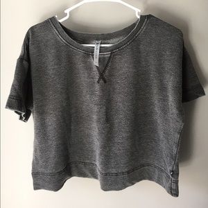 Fabletics sweatshirt cropped top
