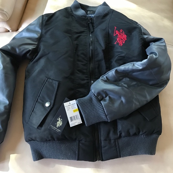 Boys' Polo varsity-style jacket
