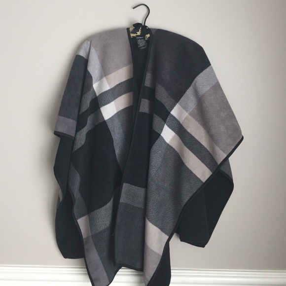 Jackets & Blazers - Warm fleece blanket wrap poncho