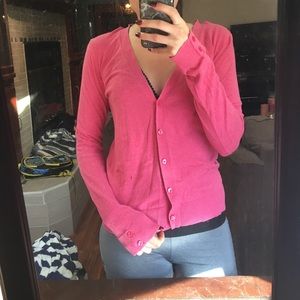 Gap Pink Cardigan