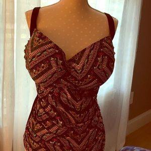 New adorable plus size Tankini