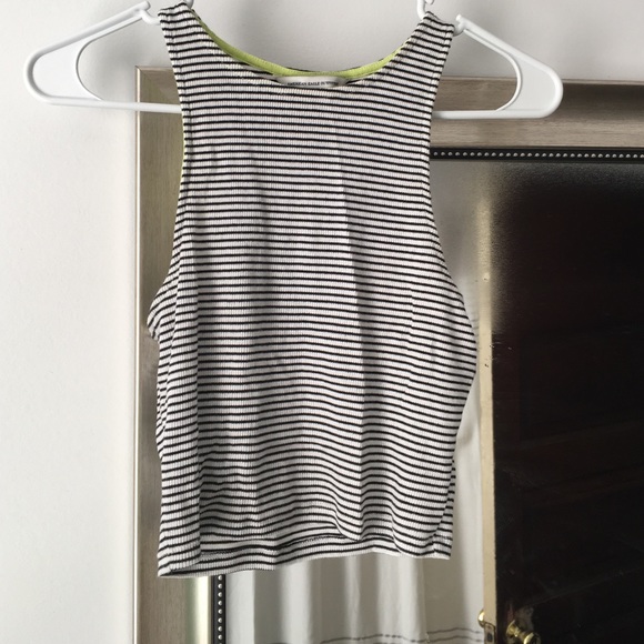 Stripe crop top