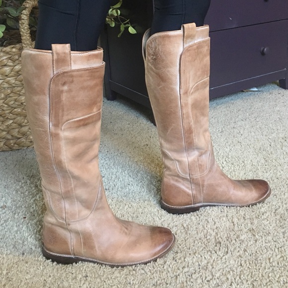 Frye knee length boots