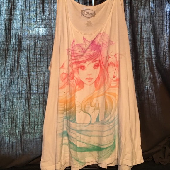Watercolor Ariel Tank