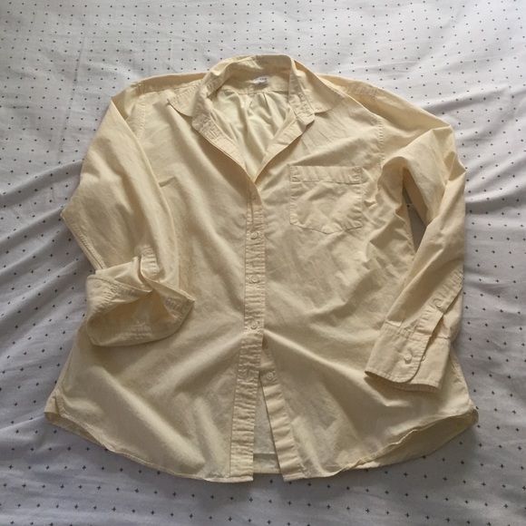 J. Crew Button Down "Boyfriend Shirt"