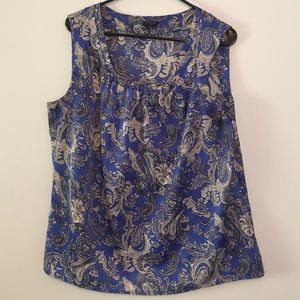 Talbots Paisley Camisole