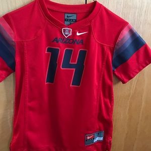 Boys' size 7 U of A jersey