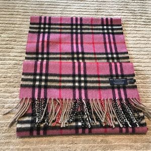 Burberry cashmere scarf