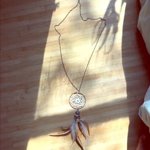 Dream catcher necklace