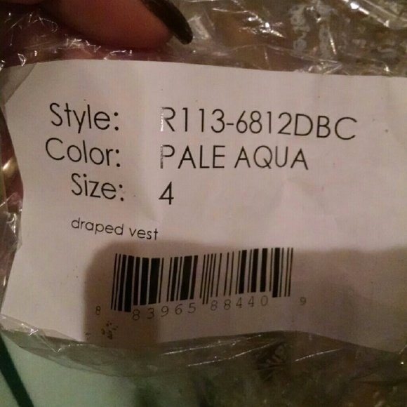 3.1 Phillip Lim asymmetrical vest size 4 NEW - Picture 4 of 4