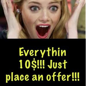 10$ for everything ONLY today!! place the offer!