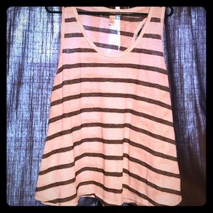 Striped Flowy Tank