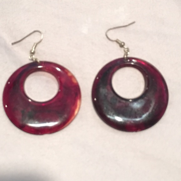 Brown earrings