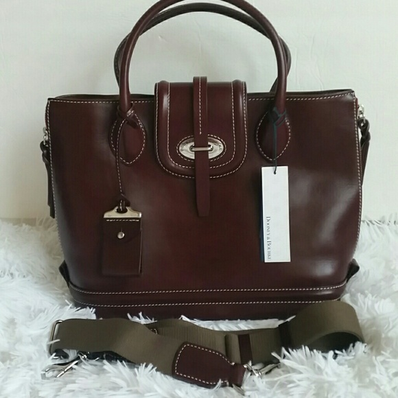 Dooney & Bourke Florentine Toscana Side Zip Satche - Picture 2 of 4