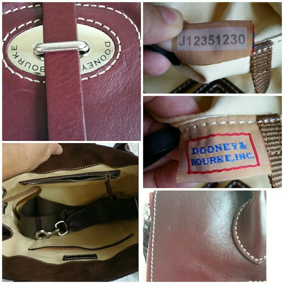 Dooney & Bourke Florentine Toscana Side Zip Satche - Picture 4 of 4