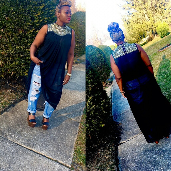 Cover up or dress plus size - Picture 4 of 4