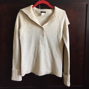J. Crew Cream Wool Sweater