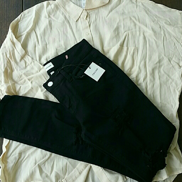 Skinny ripped denim jeans - Picture 2 of 2