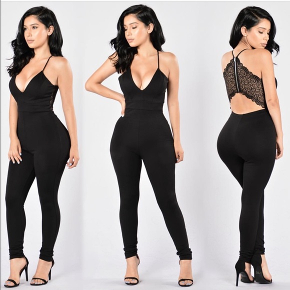 lace me up jumpsuit