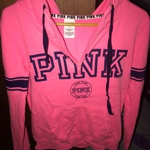 PINK half zip