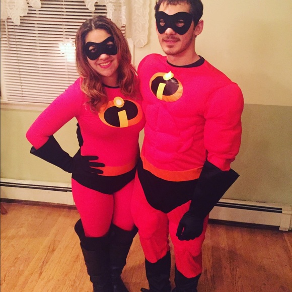 Couples Mr and Mrs Incredibles Costume - Picture 1 of 4