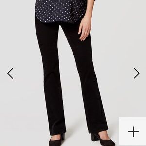 Loft Maternity Corduroy Straight Leg Full Panel