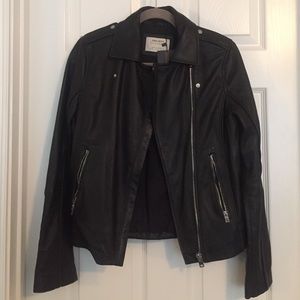 Leather Motorcycle Jacket