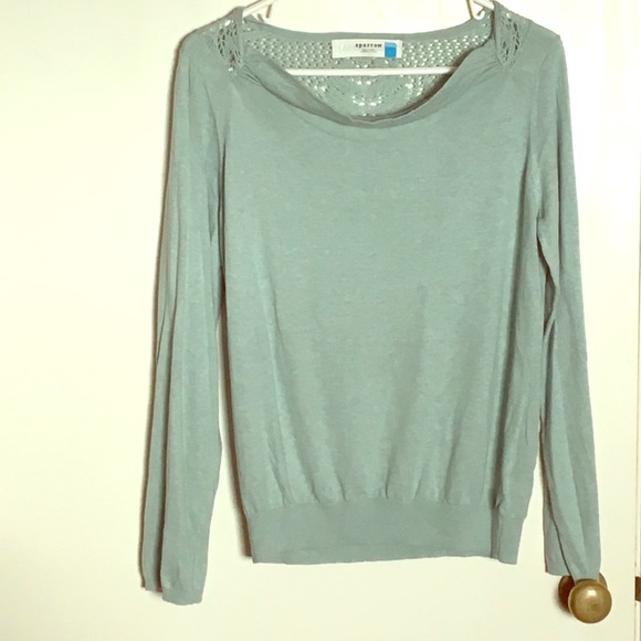 NWOT Anthropologie "sparrow" mini cowl sweater