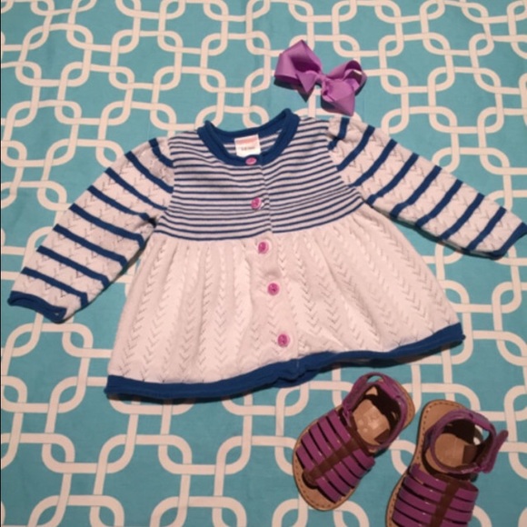 Gymboree Purple and Blue Cardigan