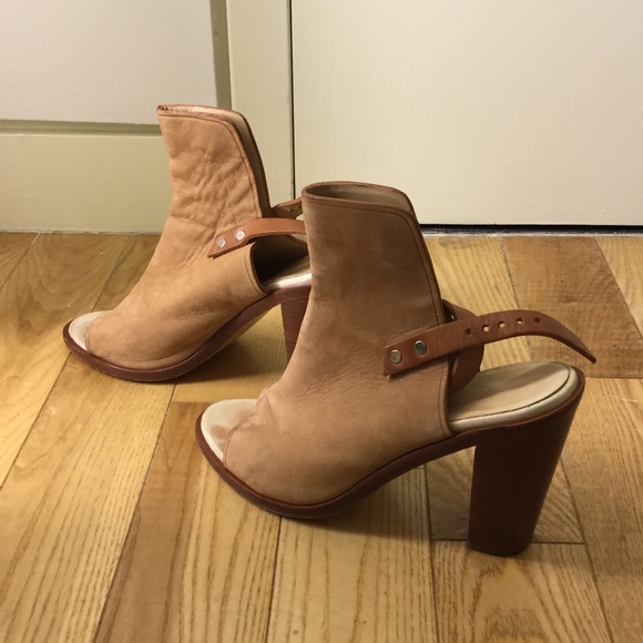 Rag and bone Wyatt sling back sandals Suede - Picture 3 of 4