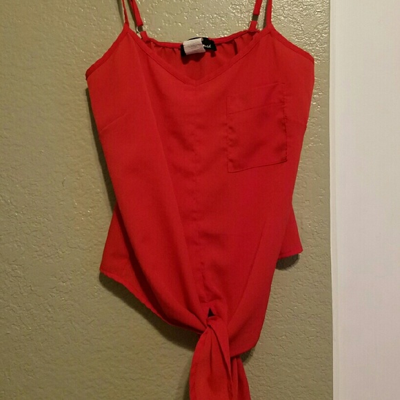 Coral tank top - Picture 1 of 2