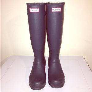Hunter rain boots
