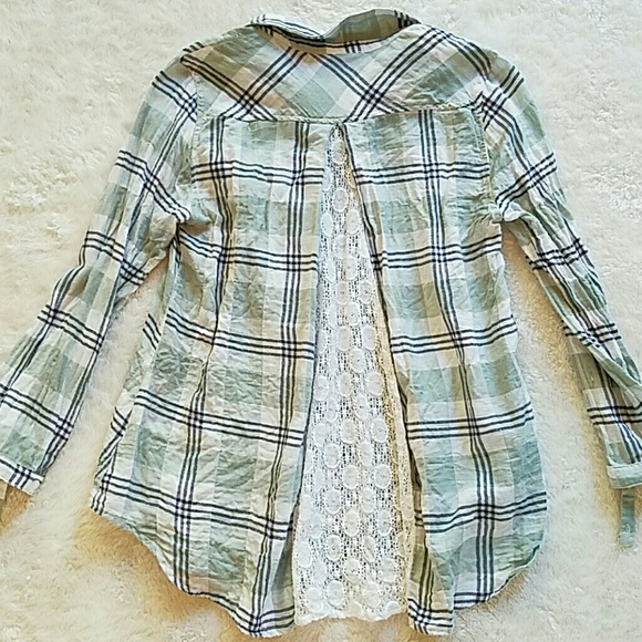 Lace button down - Picture 3 of 3