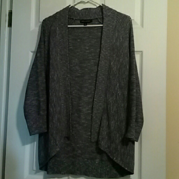 EUC Banana Republic Blue & White Cardigan Sweater